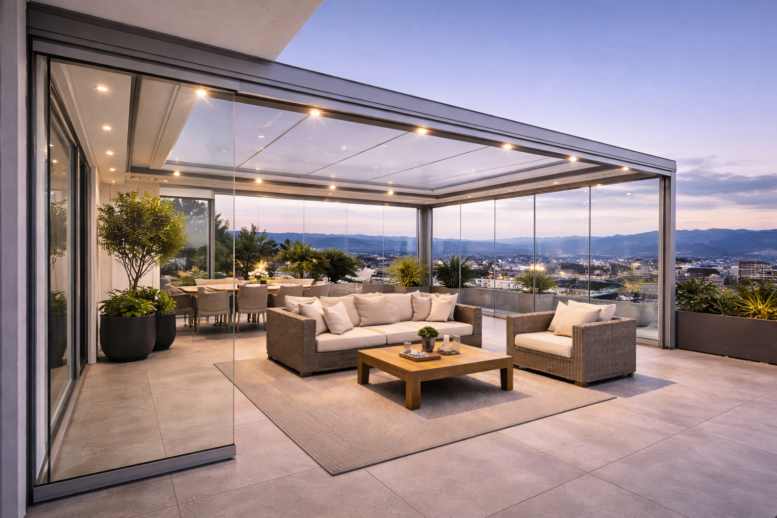 Cerramiento Integral en Ático